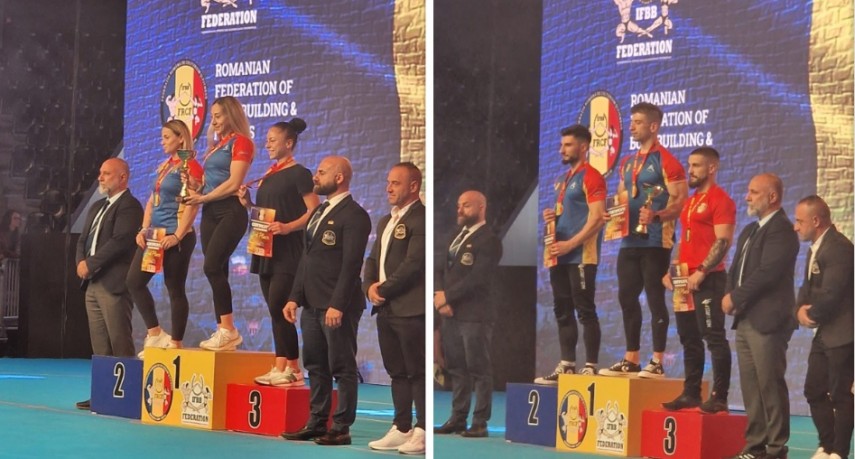Sportivii de la ACS Power Gym Constanta, medalii si la Nationale. La Fitness Challenge, au urcat pe podium de 13 ori (GALERIE FOTO + DOCUMENTE)