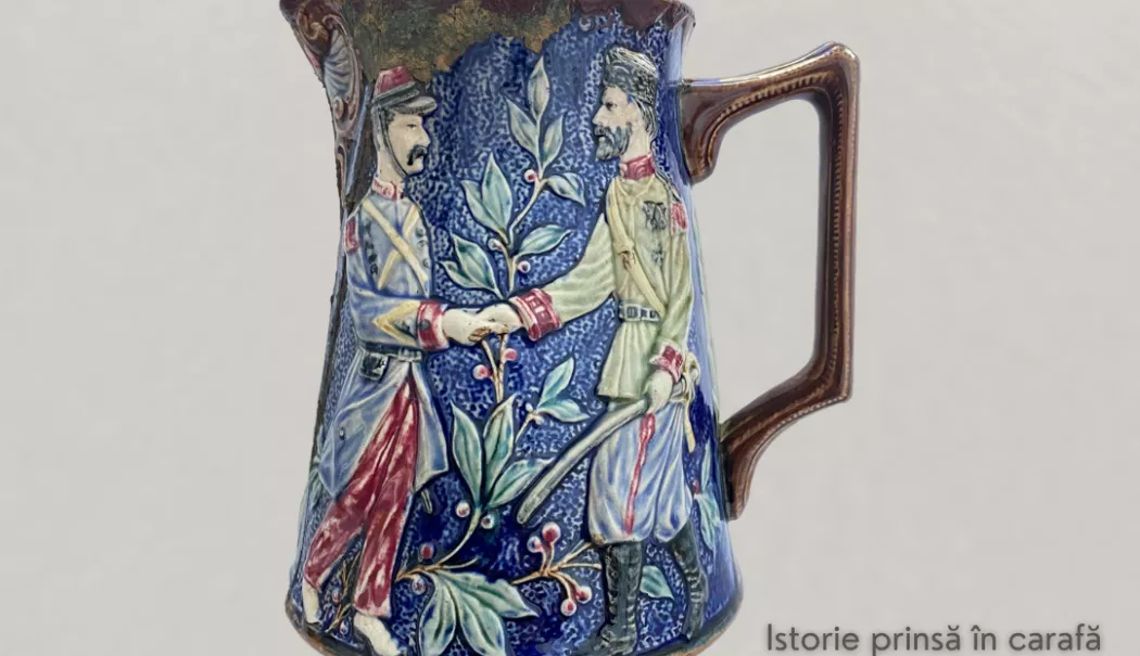 O carafă veche de peste 130 de ani, exponatul lunii octombrie la Muzeul de Istorie din Constanța